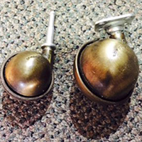 Antique casters