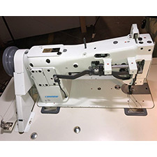 backside of the sewing mechanism