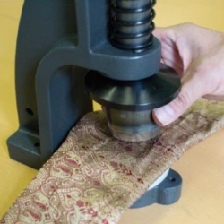 Button die and cutter set