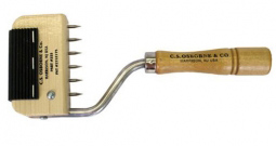 Gooseneck webbing stretcher