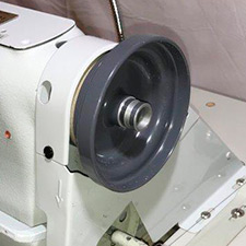 covered belt for driving spindle