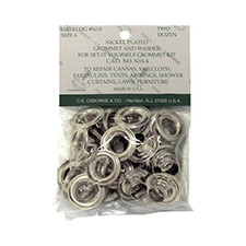 Refill bag for nickel grommets