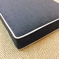 Welt cord used on a cushion